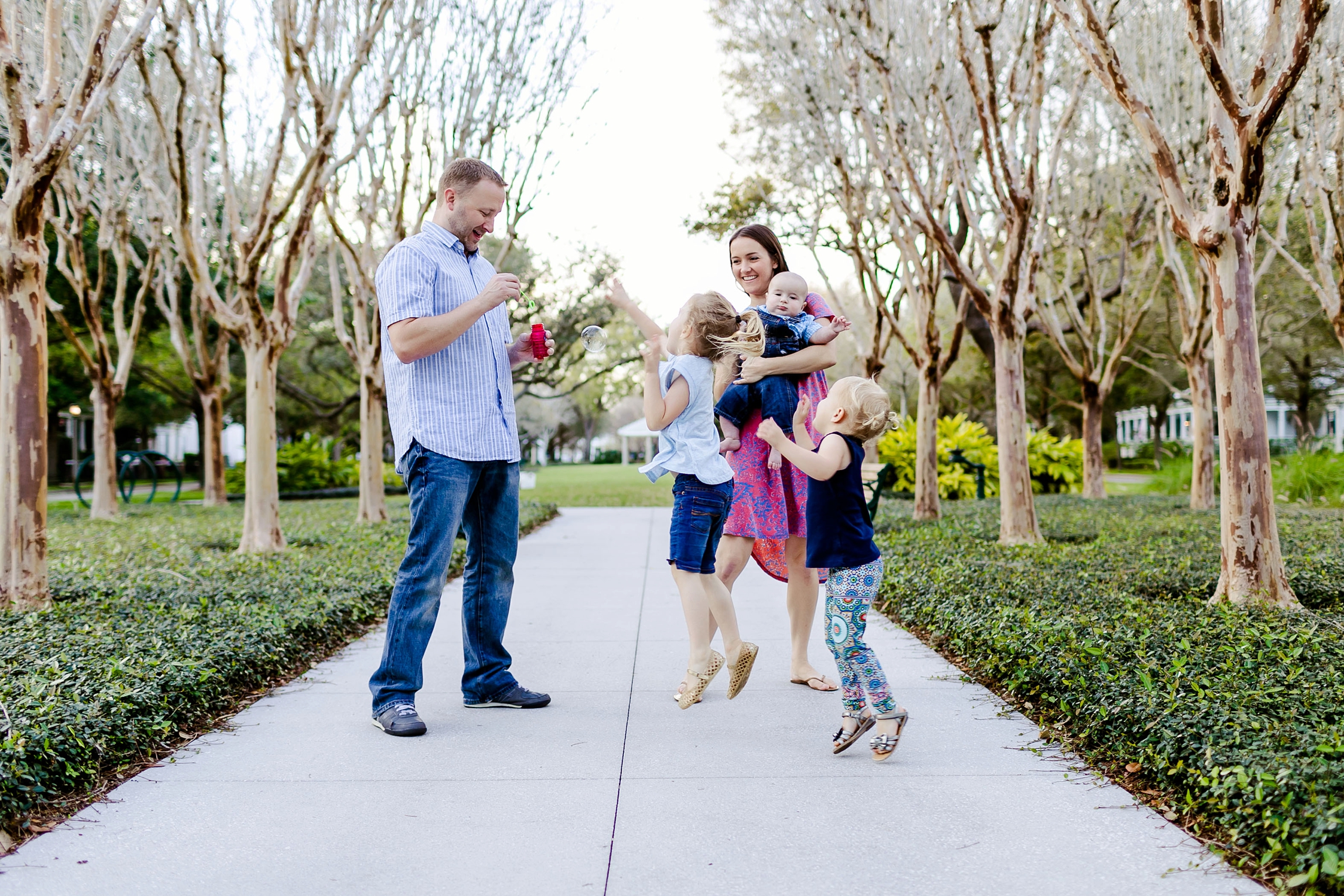 Florida Family Photographer/ Beautiful Outdoor Family portraits