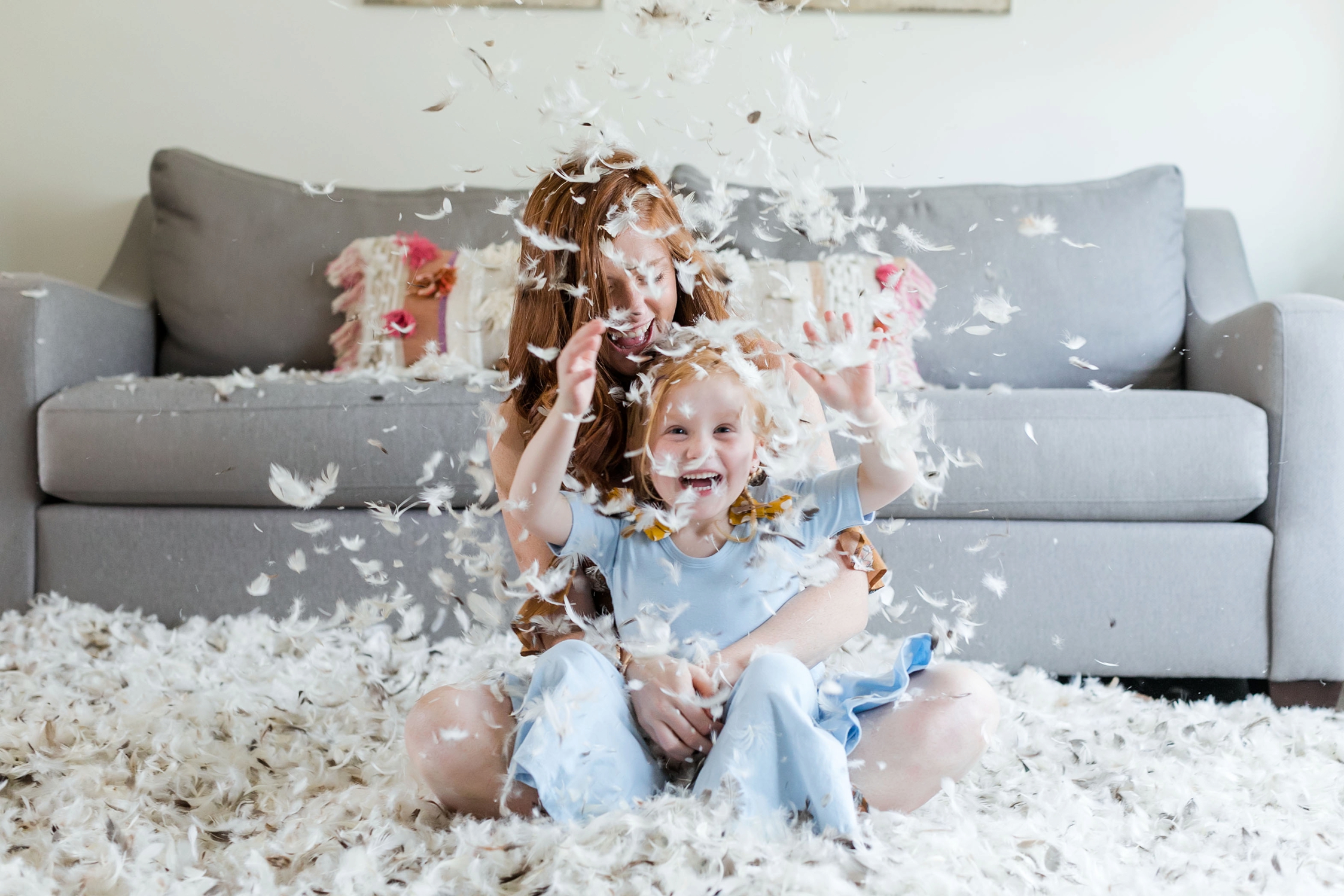 Indoor Mommy and Me, Pillow Fight